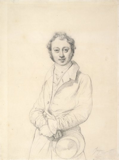 The Archeologist Désiré-Raoul Rochette, c. 1830 by Jean Auguste Dominique Ingres